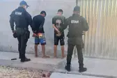 GTAM/Timon apreende dupla de menores com arma de fogo (Foto: Reprodução)