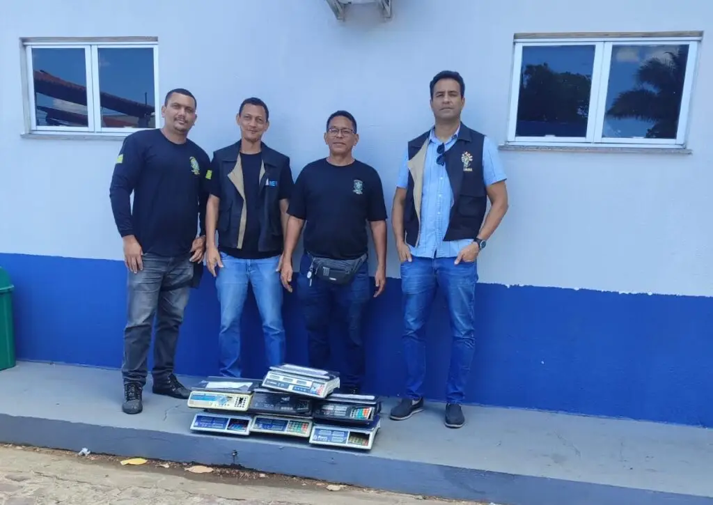 Imepi apreende balanças em comércios e feiras