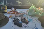 Polícia Militar prende dupla suspeita de arrastões (Foto: Reprodução)