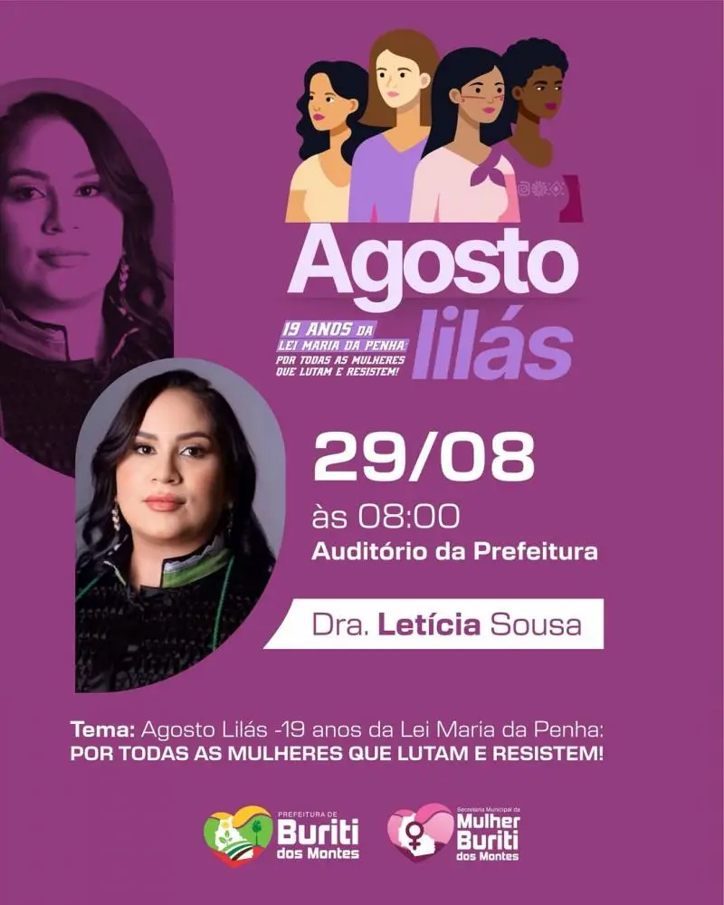 Agosto Lilás