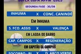 Confrontos da segunda fase (Foto: Reprodução)