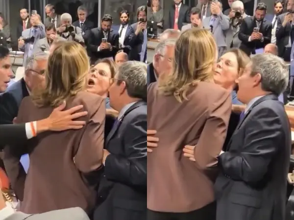 Deputada e senadora batem boca