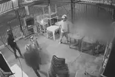 Grupo armado realiza arrastão em restaurante (Foto: Reprodução)