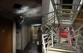 Incêndio atinge hotel na zona Leste de Teresina (Foto: Reprodução)