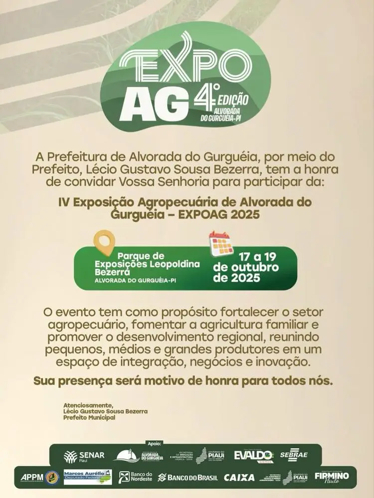 IV Exposição Agropecuária EXPOAG 2025