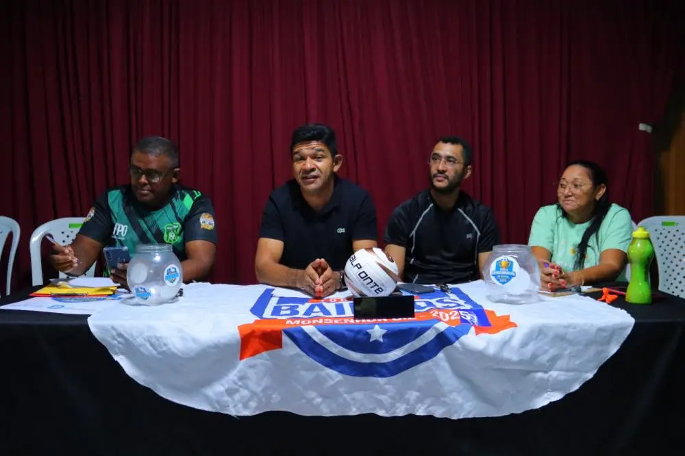 Monsenhor Gil define detalhes do torneio de bairros