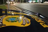 Motociclista é preso (Foto: Reprodução)