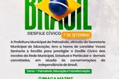 Palmeirais celebra o 7 de setembro com tradicional Desfile Cívico (Foto: Reprodução Prefeitura Palmeirais)