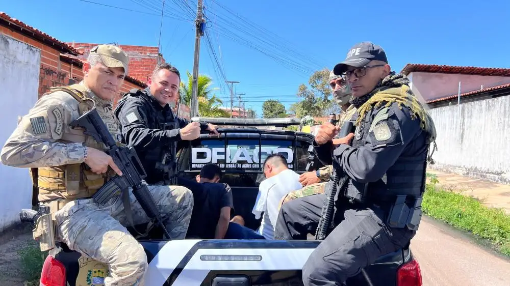 Polícia prende mais quatro integrantes de facção durante operação
