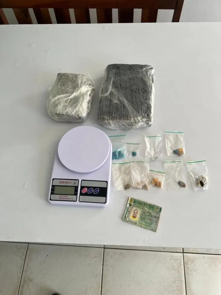 Polícia prende suspeito e apreende “super maconha”
