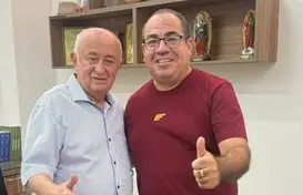 Prefeito Amiltinho se reúne com deputado Júlio César (Foto: Reprodução)