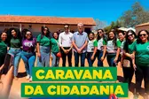 Prefeito Filemon Paranaguá participa da Caravana (Foto: Reprodução)