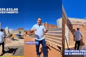 Prefeito Márcio Moura anuncia construção de Ginásio Poliesportivo (Foto: Reprodução)
