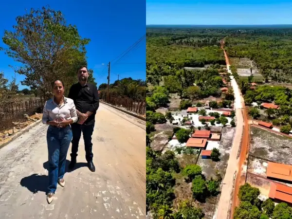 Prefeitura de Cocal de Telha entrega nova etapa de calçamento no Cocalinho
