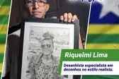 Riquelmi Lima, desenhista piauiense (Foto: Reprodução)