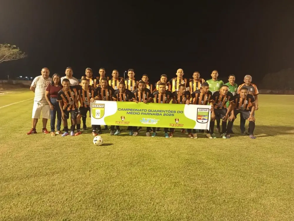 Seleção de Nazária estreia na Copa AMPAR 2025