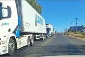 Vídeo mostra 'engarrafamento gigante' na BR 316 (Foto: Reprodução)