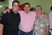 Prefeito Diego Teixeira e ex-prefeito Luiz Neto de Amarante/imagens canal 121 (Foto: Canal 121)