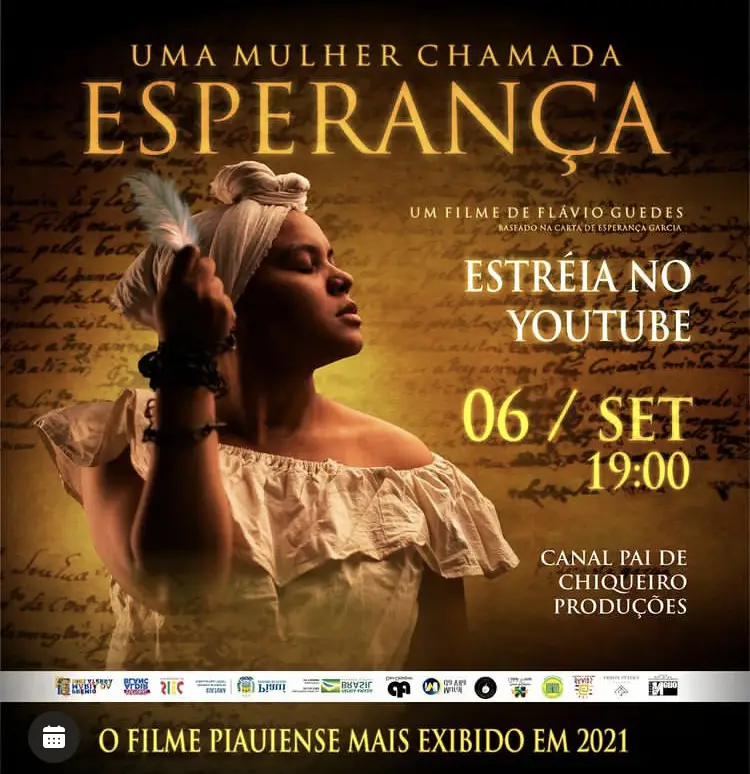 Estreia do filme Uma Mulher Chamada Esperança no YouTube