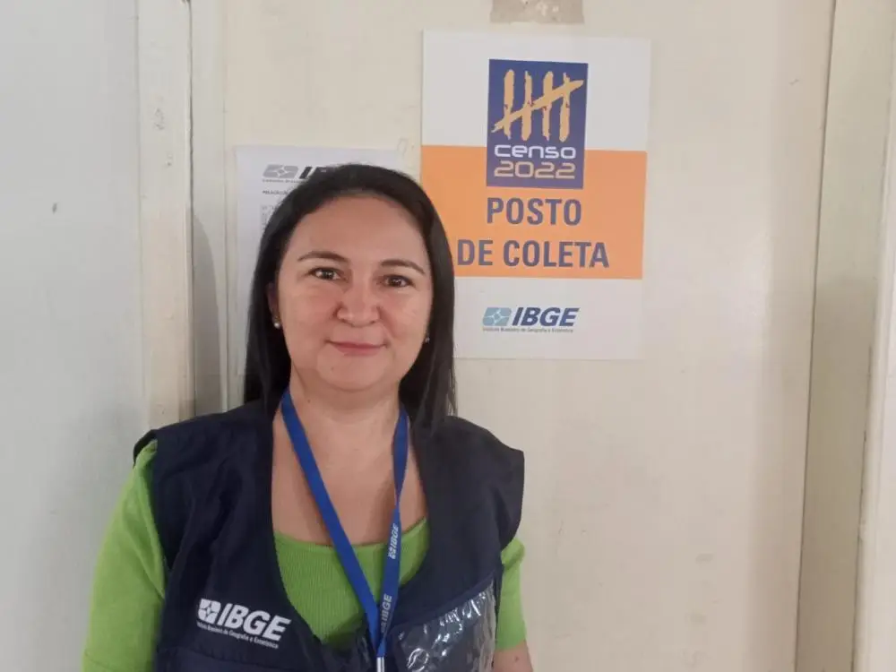 Coordenadora da Área do Censo em Picos, Jannete Maria de Jesus (Foto: Roberto Oliveira)