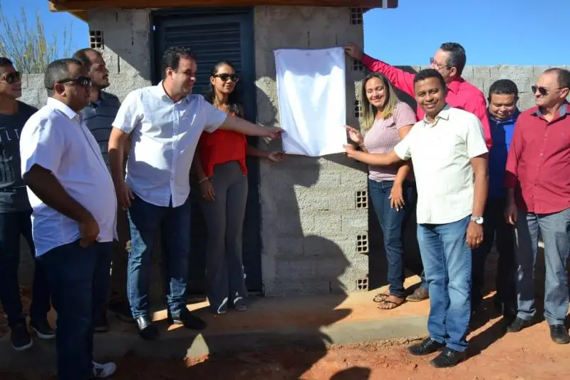 Inauguração do novo abastecimento d'água no bairro Novo Amarante