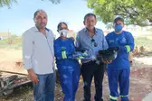 Prefeito Gil Paraibano destaca a necessidade desses profissionais trabalharem com segurança (Foto: Maria Hilda)   Isael Pereira / CCOM / sexta-feira, 7 outubro , 2022 (Foto: CCOM)