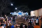 Missa da 24ª Festa de Nossa Senhora Aparecida na Baixa Grande. (Foto: ASCOM)