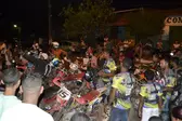 Chegada em Monsenhor Gil  (Foto: Tribuna 316)