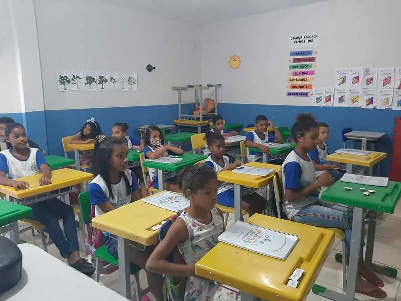 Alunos do Projeto Alfabetiza Picos (Foto: Maria Ivonete)