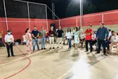 Apresentação da Secretária da Assistência Social no encontro dos idosos  (Foto: ASCOM)