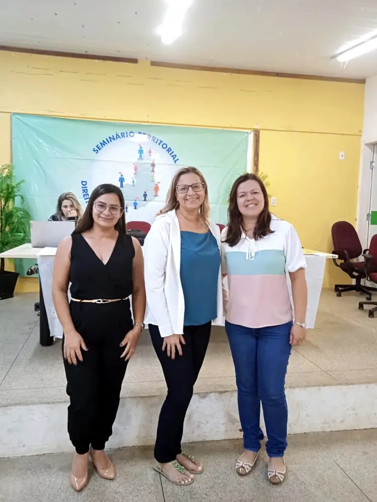 Gerlane Nunes, Valéria Castro e Lívia Pires