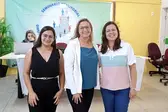  Gerlane Nunes, Valéria Castro e Lívia Pires (Foto: )