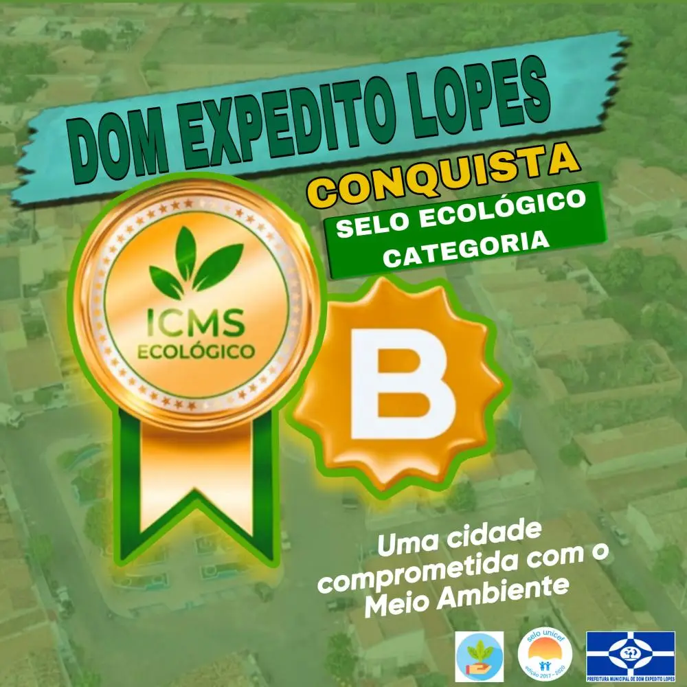 Município conquista maus um selo ecológico 