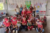 Festinha de Natal escola Estefania Conrado  (Foto: ASCOM)