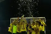 Borussia, comemorando o título da Copa Cocais de futsal 2017 (Foto: )