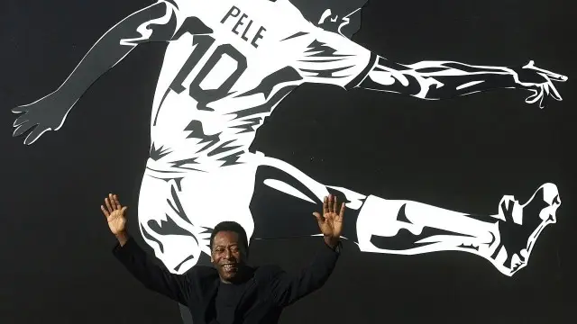 Santos pretende aposentar a camisa 10 de Pelé Foto: JOEDSON ALVES / AFP 
