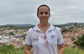 Cadastradora do CadÚnico, Liliane Carvalho (Foto: Jackelany Vasconcelos) (Foto: CCOM-PMP)