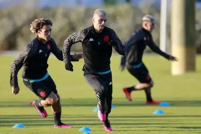 Vasco está nos Estados Unidos para a pré-temporada (Foto: Daniel Ramalho/VASCO)