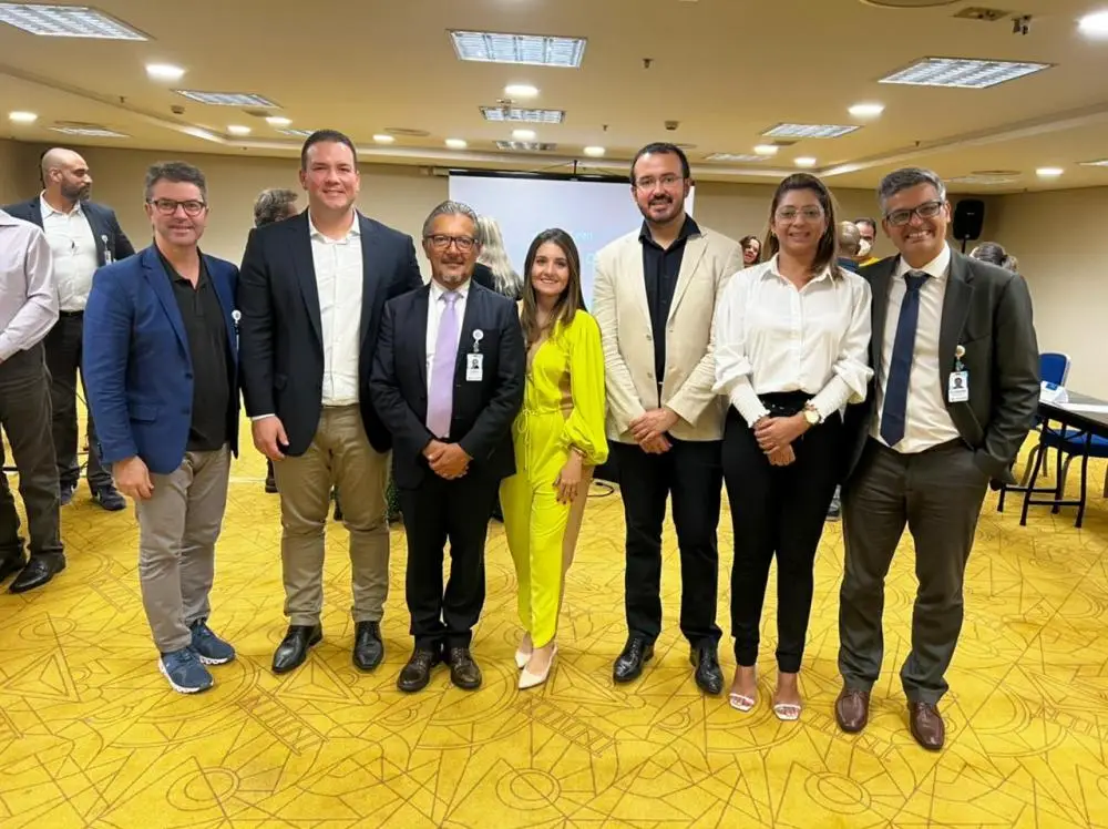 A equipe do Hospital Regional Justino Luz de Picos esteve em São Paulo no Hospital Sírio-Libanês (Foto: Ascom)