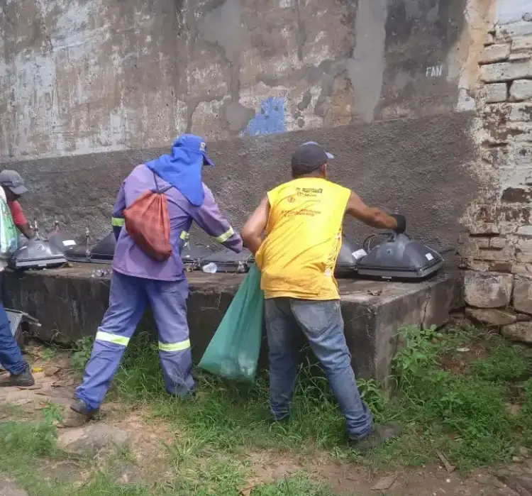 Fotos: Secretaria Municipal de Saúde (Vila Nova, Areias e Escalvado)