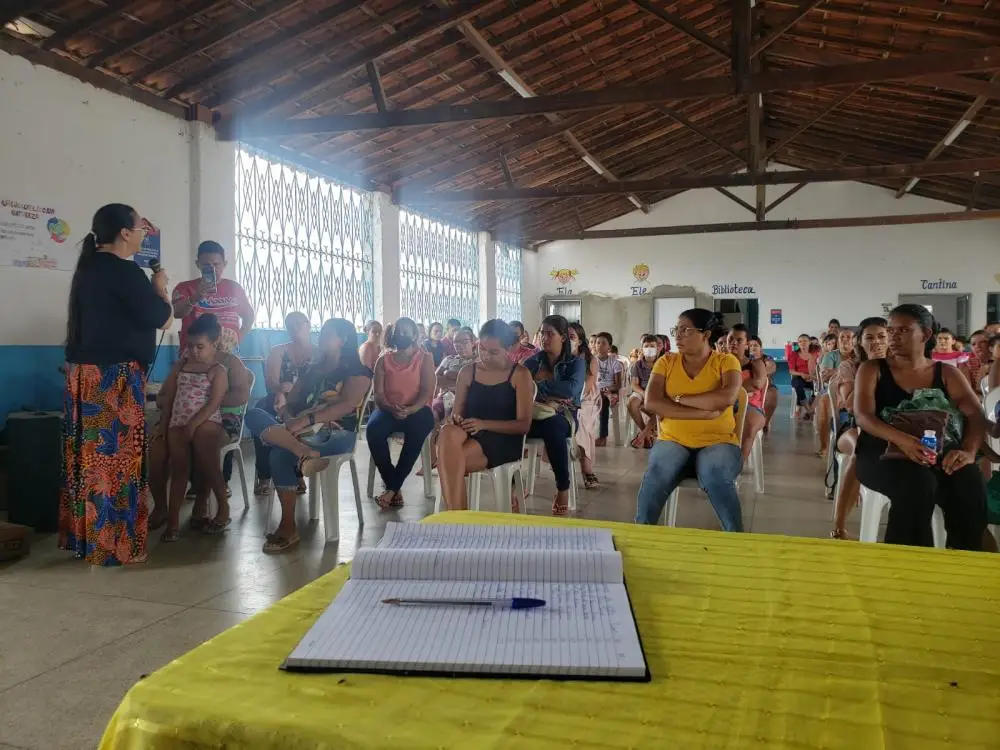 Reunião das escolas municipais