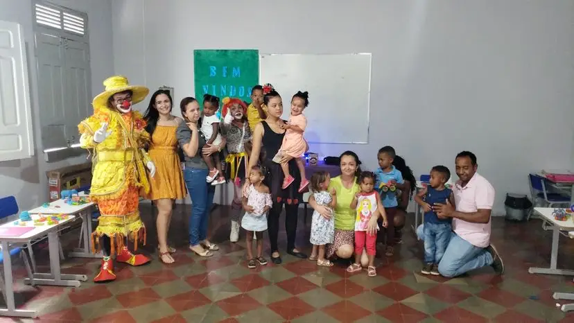 Início das aulas na escolaIdalina Dantas 