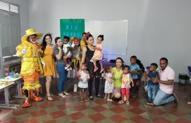 Início das aulas na escolaIdalina Dantas  (Foto: ASCOM)