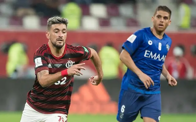 Al Hilal (ARA) foi derrotado pelo Flamengo por 3 a 1 em 2019 - Foto: Alexandre Vidal / Flamengo