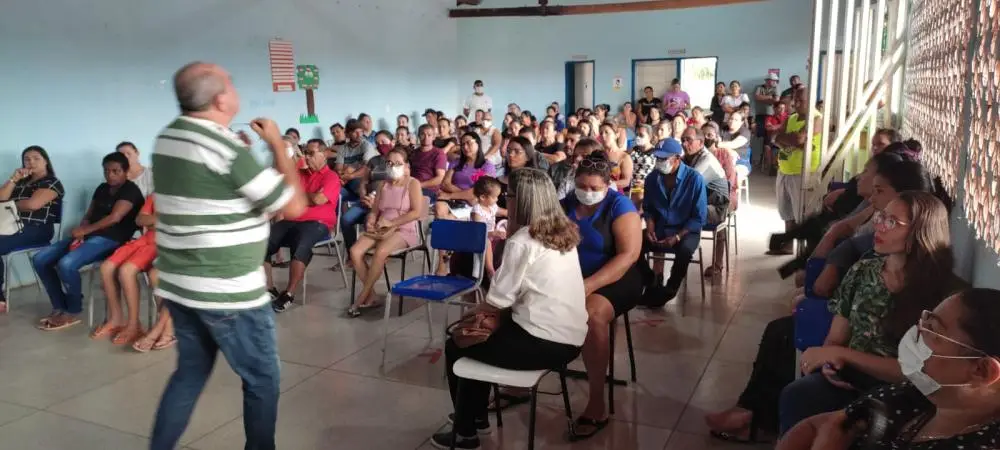 Reunião Ginásio Municipal Francisco Belo