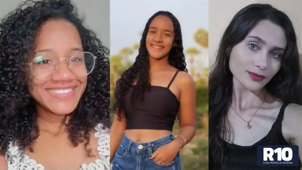 Giovana Ungria, Erica Almeida e Isadora Luz