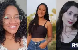 Giovana Ungria, Erica Almeida e Isadora Luz (Foto: Abdoral Pimentel)