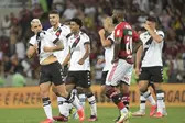 Pumita comemora gol do Vasco contra o Flamengo — Foto: André Durão (Foto: )