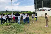 Visita à escola agrícola (Foto: ASCOM)