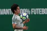 Artu fez oito jogos pelo elenco profissional do Palmeiras antes de ser vendido (Foto: Divulgação/Palmeiras) (Foto: Lance!)